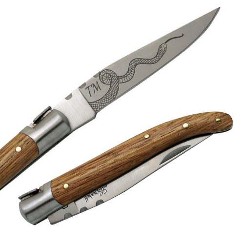 Coltello tascabile Laguiole personalizzato Moto