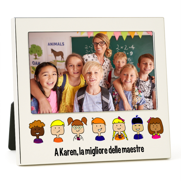Cornice personalizzata Grazie Maestra