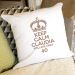 Cuscino Keep Calm personalizzato