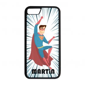 Cover iPhone o Samsung Galaxy personalizzata supereroi