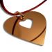 Cuore placcato oro
