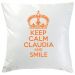 Cuscino scritta Keep Calm