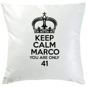 Cuscino Keep Calm personalizzato