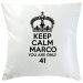 Cuscino Keep Calm nero