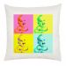 Cuscino personalizzato pop art