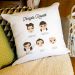 Cuscino personalizzato WeAreFamily 3 persone