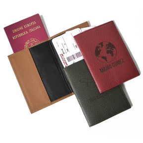 Portapassaporto in pelle Globe Trotter