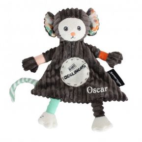 Doudou baby Kezakos il uistitì personalizzato Doudou baby Kezakos il uistitì personalizzato