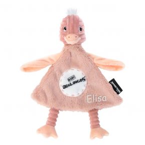 Doudou baby Pomelos lo struzzo personalizzato Doudou baby Pomelos lo struzzo personalizzato