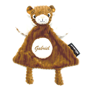 Doudou baby Speculos la tigre personalizzato Doudou baby Speculos la tigre personalizzato