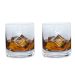 Coppia di bicchieri personalizzati whisky
