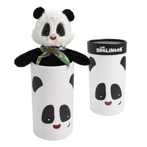 Peluche grande simply Rototos il panda con scatola