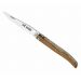 Coltello affilato personalizzabile manico rovere
