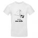 T-shirt uomo personalizzata disegno e nome divertente