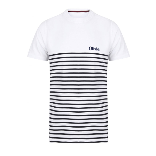 T-shirt navy style