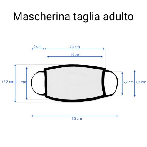 Misure mascherina