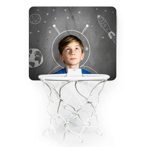 Mini canestro da basket personalizzato con foto