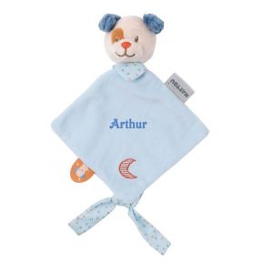 Mini doudou Jim il cane personalizzato Mini doudou Jim il cane personalizzato
