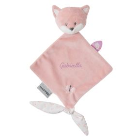 Mini doudou personalizzato Alice la volpe 