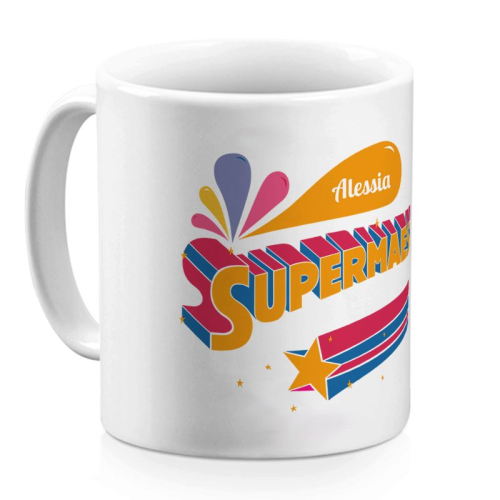 Mug personalizzato Super Maestra