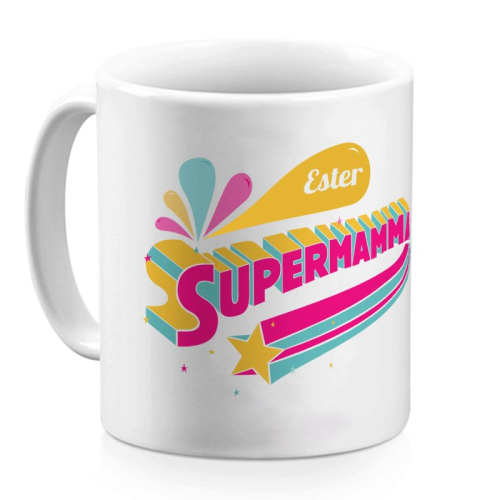 Mug Super mamma personalizzato