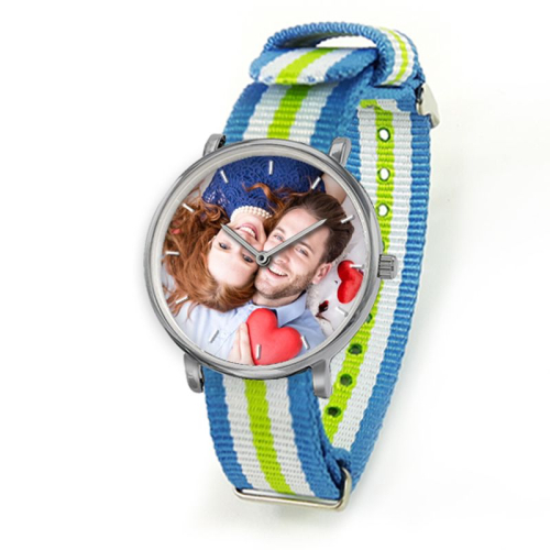 Orologio personalizzato con cinturino colorato