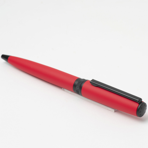 Penna a sfera rossa Hugo Boss personalizzata con nome