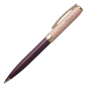 Penna Cacharel Bird bordeaux personalizzata