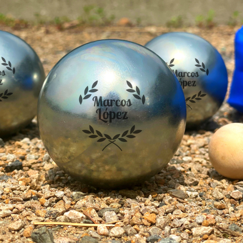 Bocce con motivo decorativo