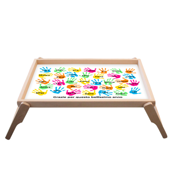 Piatto personalizzato Mani di bambini