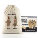 Gioco Mölkky con borsa personalizzata famiglia avatar