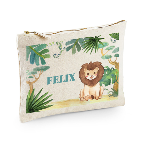 Astuccio personalizzato con motivo savana