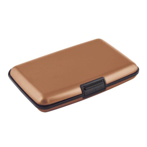 Astuccio bigliettini da visita marrone