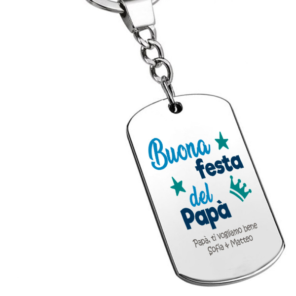 Portachiavi foto Festa del Papà