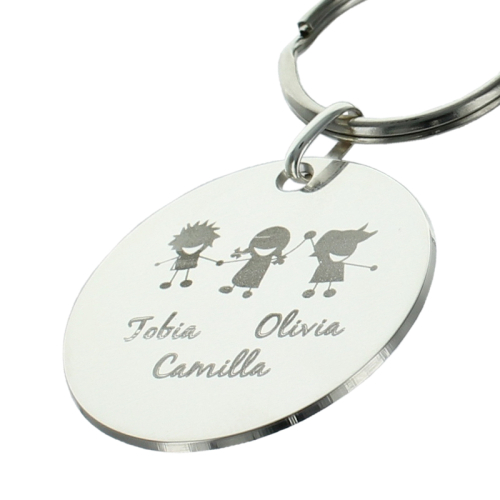 Portachiavi papà personalizzato