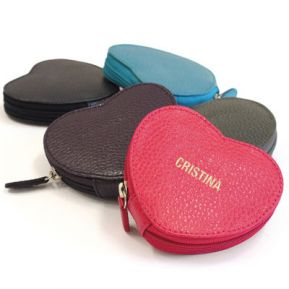 Portamonete cuore personalizzabile Portamonete cuore personalizzabile