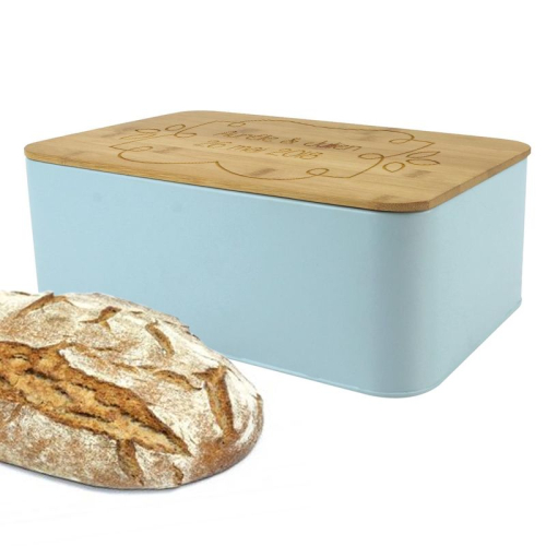 Portapane personalizzato azzurro