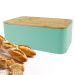Portapane personalizzato verde acqua