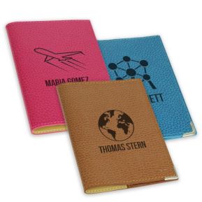 Portapassaporto in pelle Globe Trotter