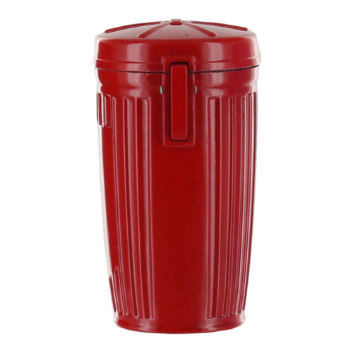 Posacenere personalizzato cestino rosso