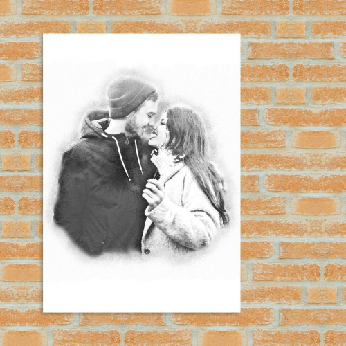 Poster disegno appeso
