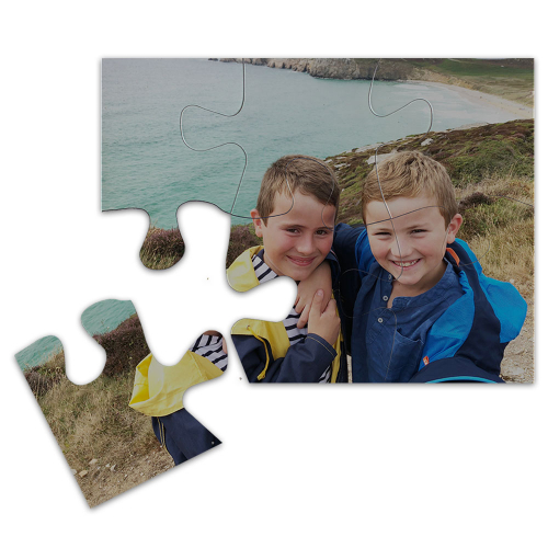 Puzzle calamita personalizzato 6 pezzi