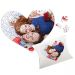 Puzzle cuore san Valentino