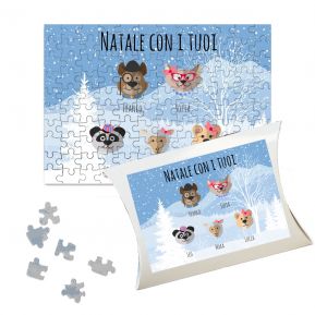 Puzzle personalizzato famiglia Nimaletti