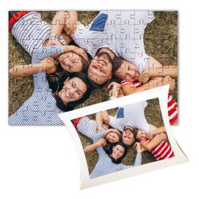 Puzzle in legno personalizzato foto - 96 pezzi