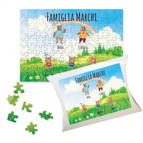 Puzzle personalizzato famiglia Orsetti