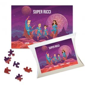 Puzzle personalizzato Supereroi