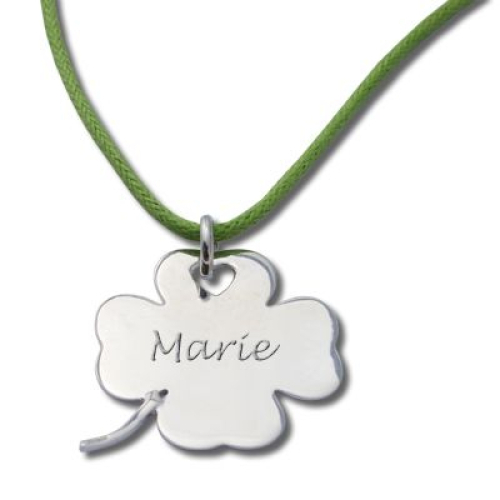 Collana quadrifoglio