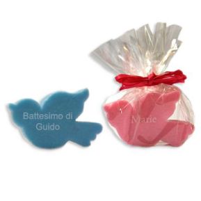 Saponetta personalizzata colomba