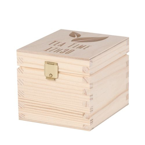 Scatola porta the personalizzata 1 scomparto